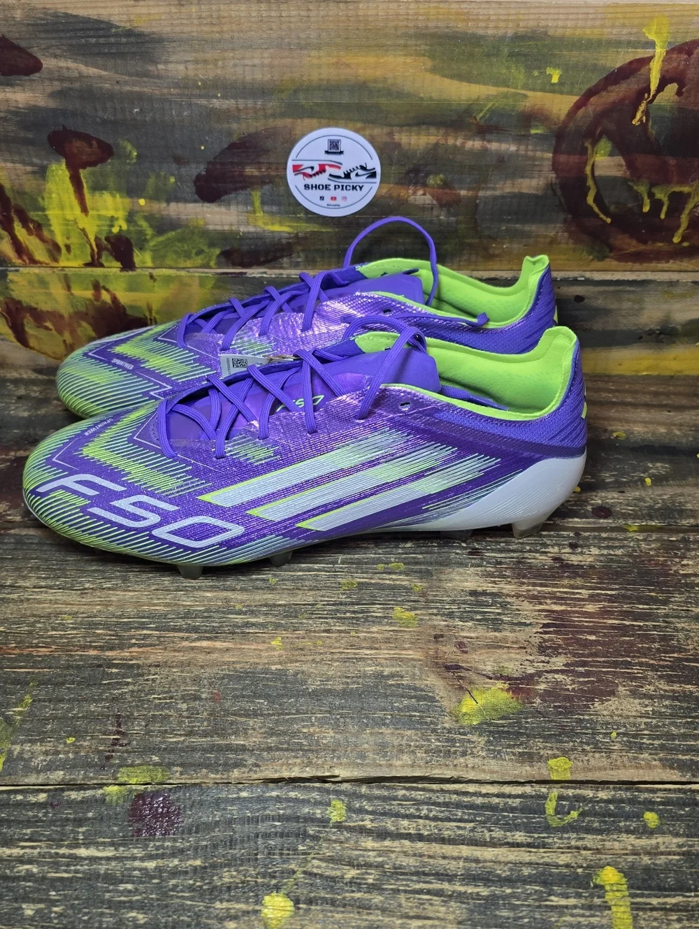adidas Adizero F50 Elite FG Radiant Blaze Pack - JH7615 size 8.5 new_3